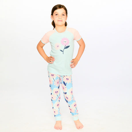 Pyjama Fleurs 7-10ans-Deux par Deux-2X2-H30PG12-095C-CLÉMENT