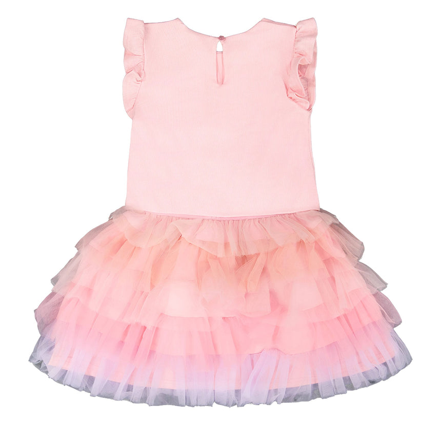 Robe Tulle Rose 3-6ans-Deux par Deux-2X2-H30Q90-6060B-CLÉMENT