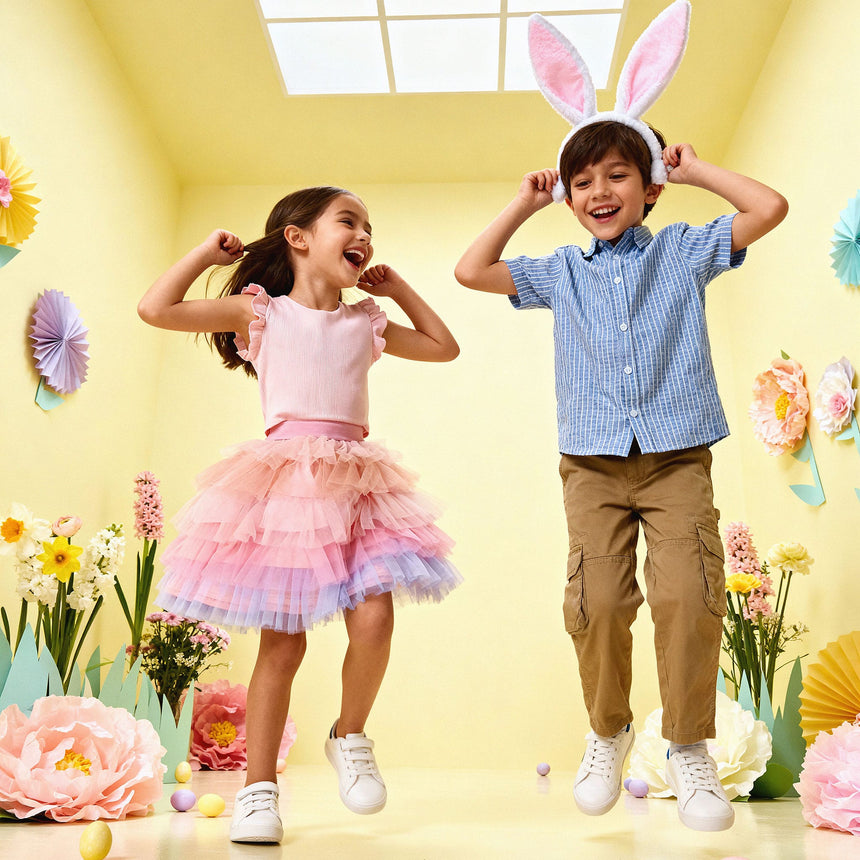 Robe Tulle Rose 3-6ans-Deux par Deux-2X2-H30Q90-6060B-CLÉMENT