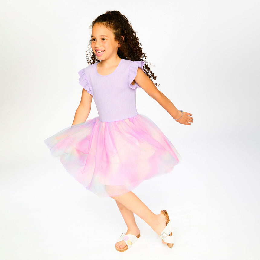 Robe Tulle Lilas 7-10ans-Deux par Deux-2X2-H30Q92-5001C-CLÉMENT