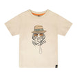 T-shirt Piste Tigre 3-6ans-Deux par Deux-Beige-3-2X2-H30S70-1001-CLÉMENT