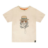 T-shirt Piste Tigre 3-6ans-Deux par Deux-Beige-3-2X2-H30S70-1001-CLÉMENT
