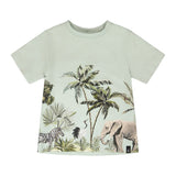 T-shirt Piste Safari 3-6ans-Deux par Deux-Menthe-3-2X2-H30S72-3260-CLÉMENT
