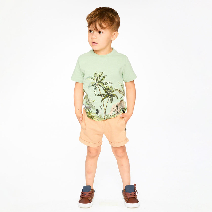 T-shirt Piste Safari 3-6ans-Deux par Deux-2X2-H30S72-3260-CLÉMENT