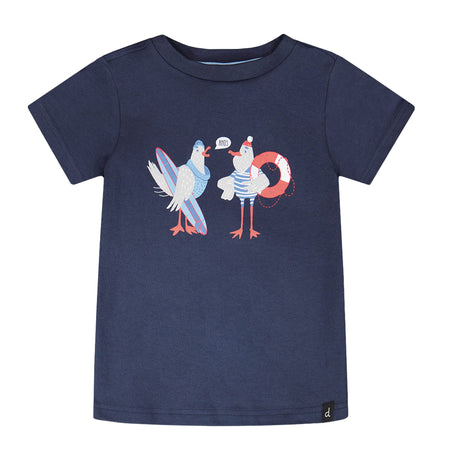 T-shirt Été 3-6ans-Deux par Deux-Marine-3-2X2-H30T71-4840-CLÉMENT