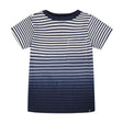 T-shirt Rayé Été 3-6ans-Deux par Deux-Marine-3-2X2-H30T73-105-CLÉMENT