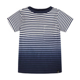 T-shirt Rayé Été 3-6ans-Deux par Deux-Marine-3-2X2-H30T73-105-CLÉMENT