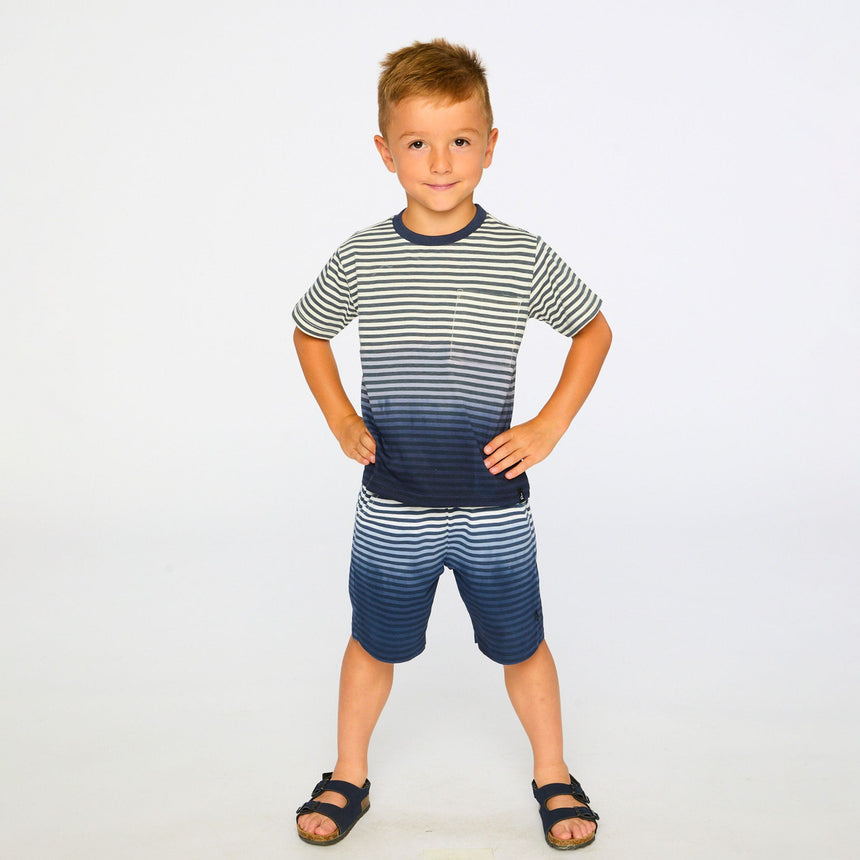 T-shirt Rayé Été 3-6ans-Deux par Deux-2X2-H30T73-105-CLÉMENT
