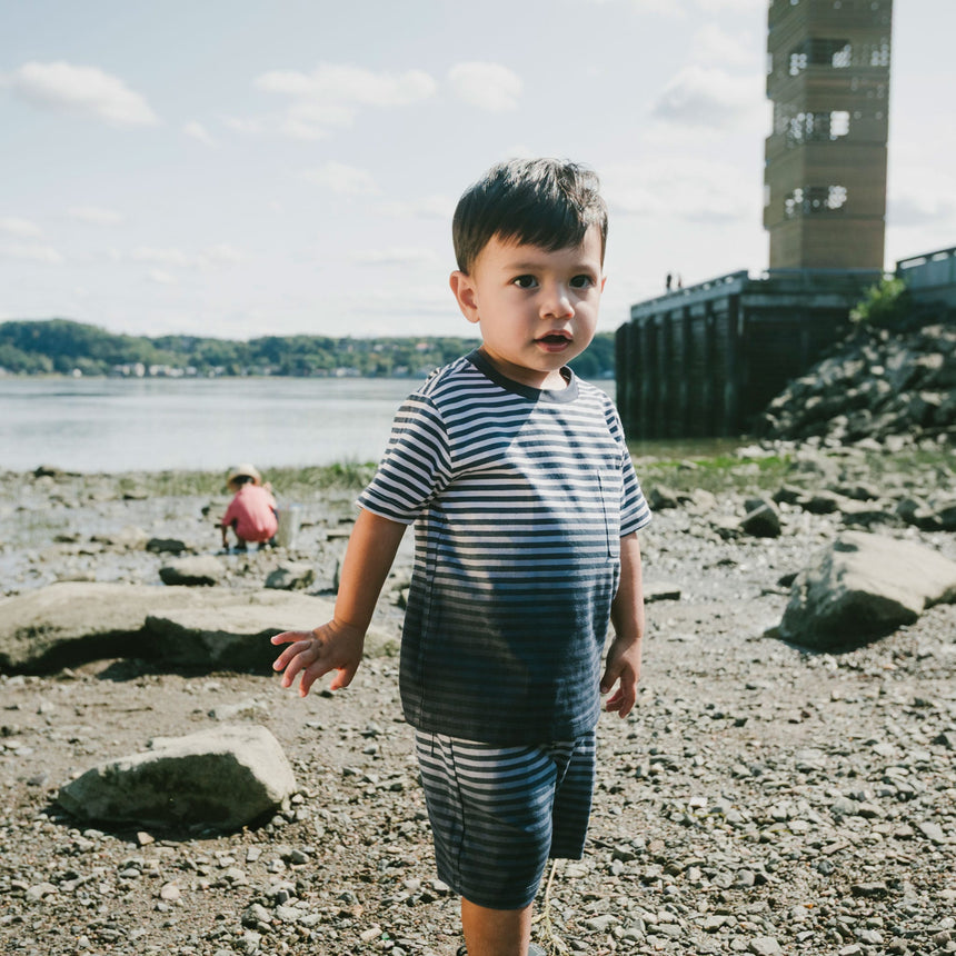 T-shirt Rayé Été 3-6ans-Deux par Deux-2X2-H30T73-105-CLÉMENT