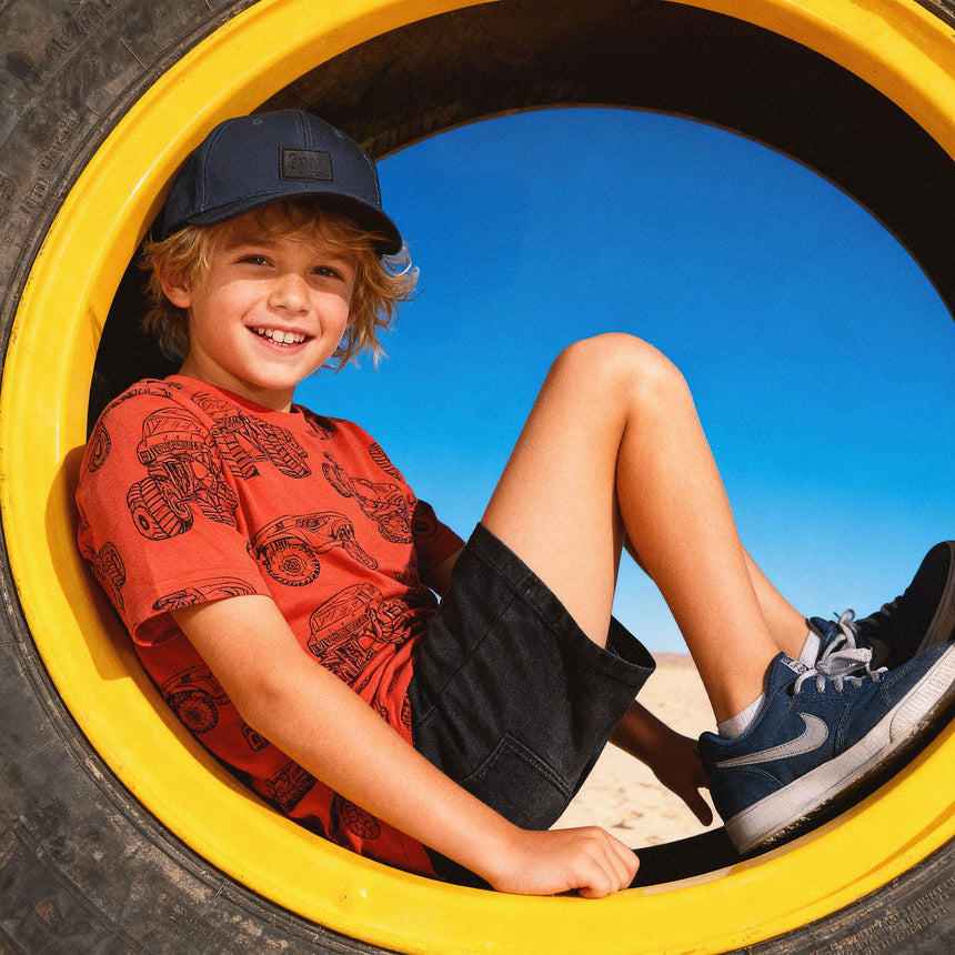 T-shirt Monster Trucks 3-6ans-Deux par Deux-2X2-H30U72-121-CLÉMENT