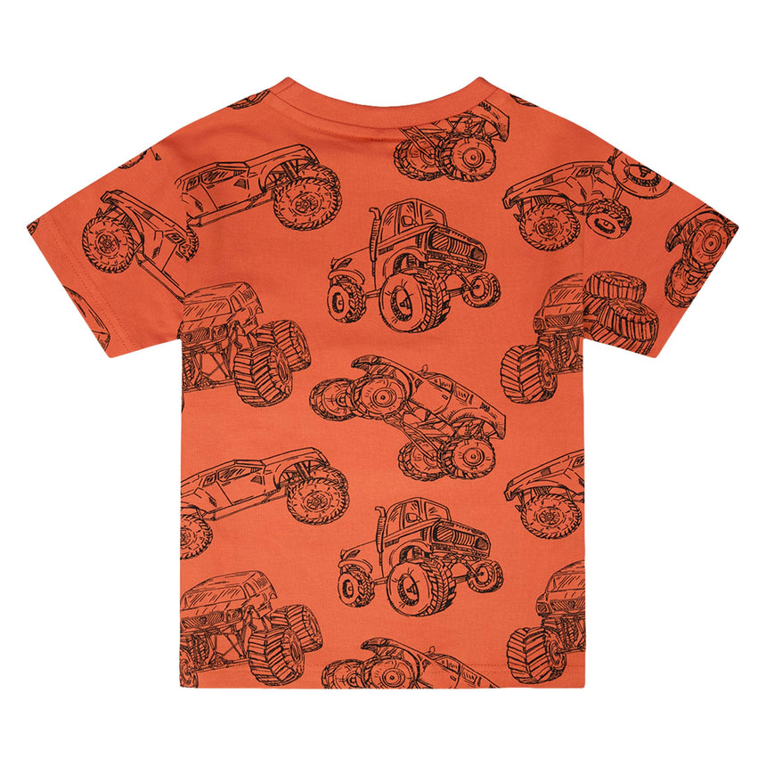T-shirt Monster Trucks 3-6ans-Deux par Deux-2X2-H30U72-121-CLÉMENT