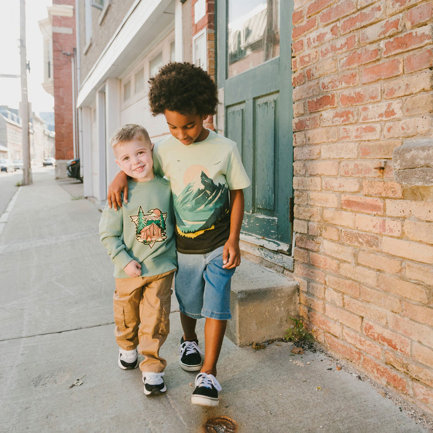 T-shirt Montagne Boys 3-6ans-Deux par Deux-2X2-H30U76-3002-CLÉMENT