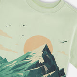 T-shirt Montagne Boys 3-6ans-Deux par Deux-2X2-H30U76-3002-CLÉMENT