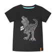 T-shirt Dino Boys 3-6ans-Deux par Deux-Noir-3-2X2-H30U78-999-CLÉMENT