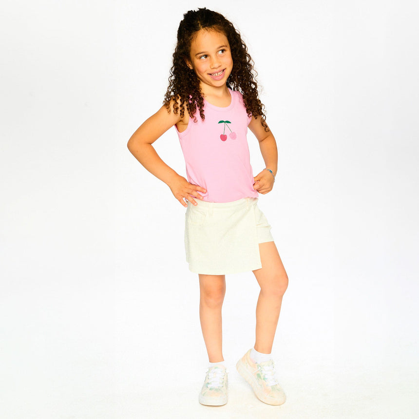 Jupe Short Essentiel Blanc 3-6ans-Deux par Deux-2X2-H30YG27-100B-CLÉMENT