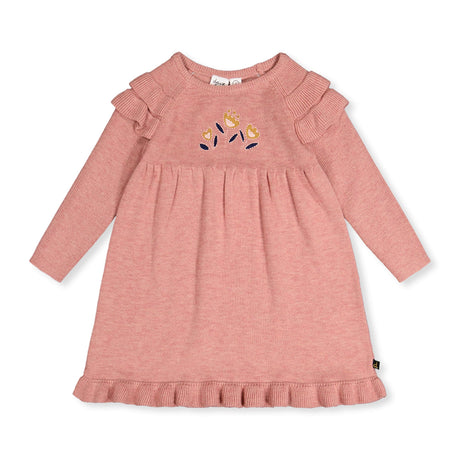 Robe Fleurs Douillets 3-6ans-Deux par Deux-Rose-3-2X2-J20FT89-643B-CLÉMENT