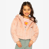 Veste Peluche Fraise 3-6ans-Deux par Deux-2X2-J20G50-6500B-CLÉMENT