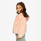 Veste Peluche Fraise 3-6ans-Deux par Deux-2X2-J20G50-6500B-CLÉMENT