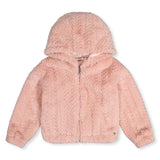 Veste Peluche Fraise 7-10ans-Deux par Deux-Rose-8-10-2X2-J20G50-6500C-CLÉMENT