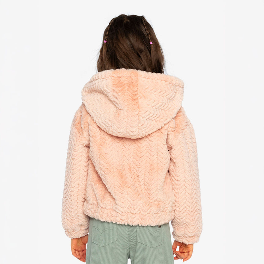 Veste Peluche Fraise 7-10ans-Deux par Deux-2X2-J20G50-6500C-CLÉMENT