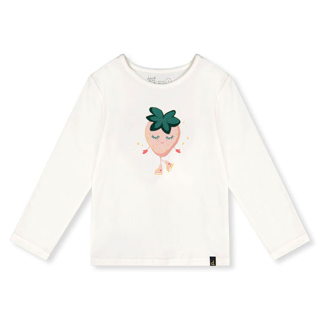 T-shirt Fraise 7-10ans-Deux par Deux-Ivoire-7-2X2-J20G70-1010C-CLÉMENT