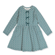 Robe Fleur Fraise 3-6ans-Deux par Deux-Sarcelle-3-2X2-J20G86-258B-CLÉMENT