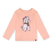 T-shirt Caniche 3-6ans-Deux par Deux-Pêche-3-2X2-J20I70-8100B-CLÉMENT
