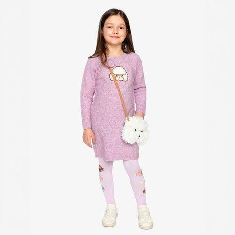 Robe Tricot Chic Caniche 3-6ans-Deux par Deux-2X2-J20IT87-518B-CLÉMENT