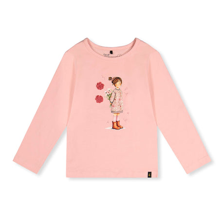 T-shirt Douce Poésie 3-6ans-Deux par Deux-Rose-3-2X2-J20K70-6220B-CLÉMENT