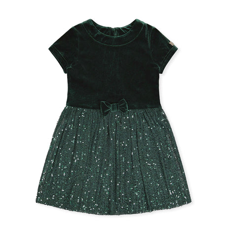 Robe Brillant Noël 7-10ans-Deux par Deux-Sarcelle-7-2X2-J20OG90-393C-CLÉMENT