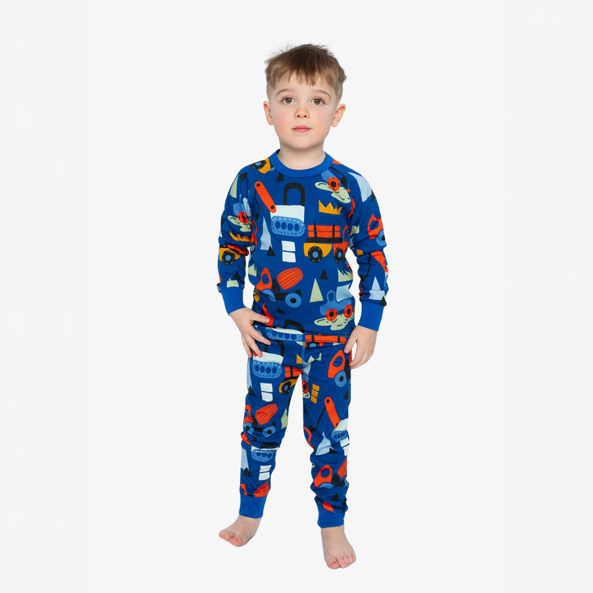 Pyjama Camions 3-6ans-Deux par Deux-2X2-J20PB10-225B-CLÉMENT