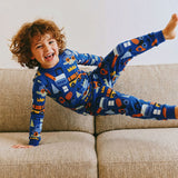 Pyjama Camions 7-10ans-Deux par Deux-2X2-J20PB10-225C-CLÉMENT