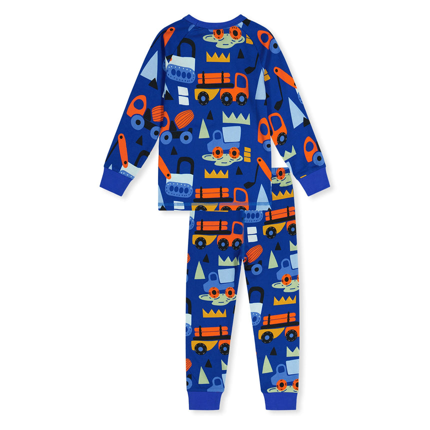 Pyjama Camions 7-10ans-Deux par Deux-2X2-J20PB10-225C-CLÉMENT