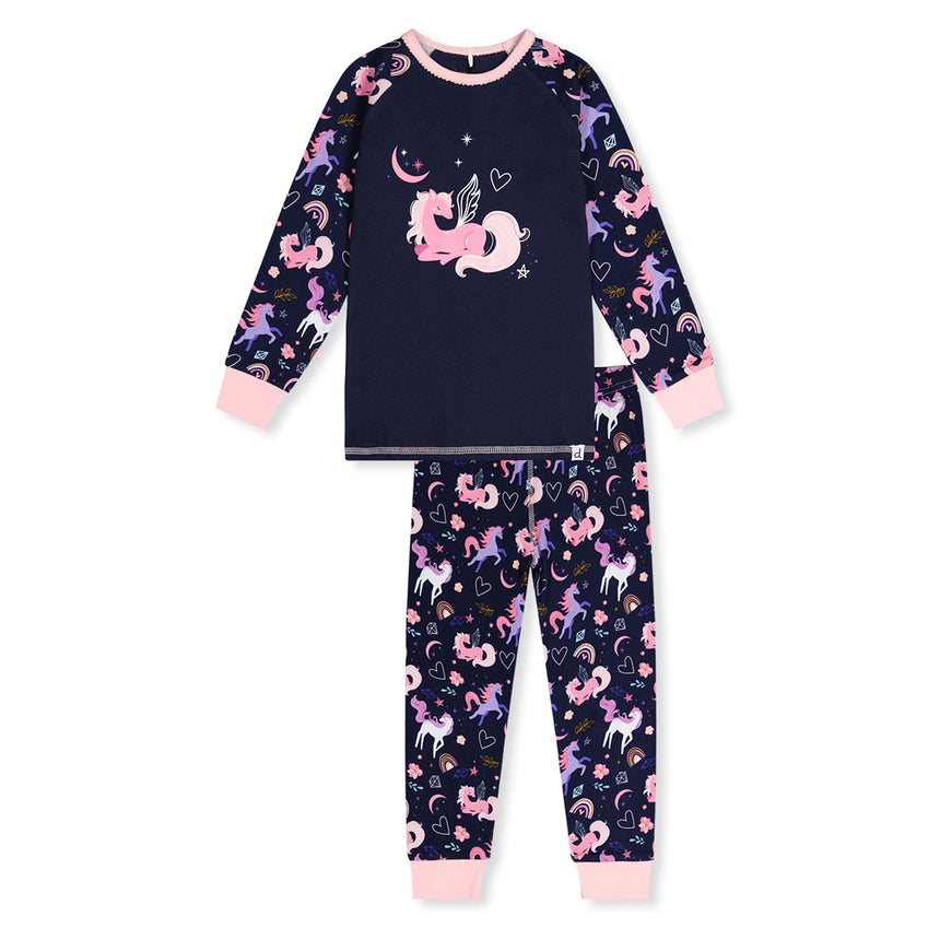 Pyjama Licornes 3-6ans-Deux par Deux-Marine-3-2X2-J20PG10-217B-CLÉMENT
