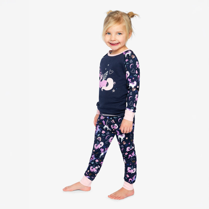 Pyjama Licornes 3-6ans-Deux par Deux-2X2-J20PG10-217B-CLÉMENT