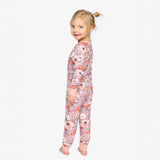 Pyjama Fleurs 7-10ans-Deux par Deux-2X2-J20PG10-221C-CLÉMENT