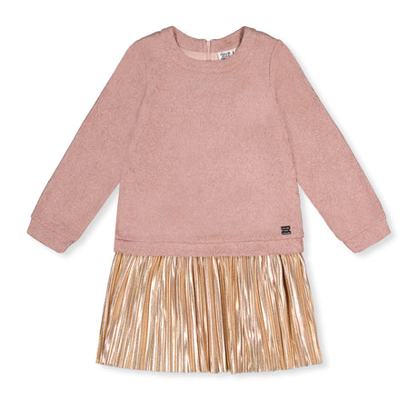 Robe Rose Chic 3-6ans-Deux par Deux-Rose-3-2X2-J20Q92-6840B-CLÉMENT