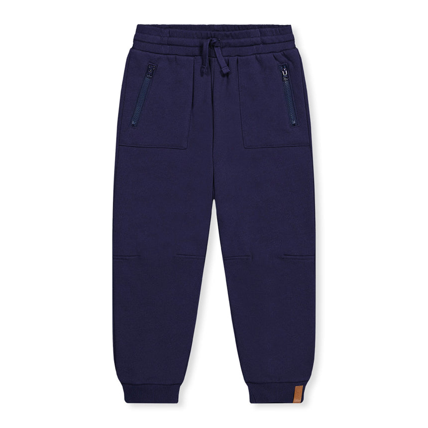 Pantalon Ouaté Boys 3-6ans-Deux par Deux-Marine-3-2X2-J20U21-4810B-CLÉMENT