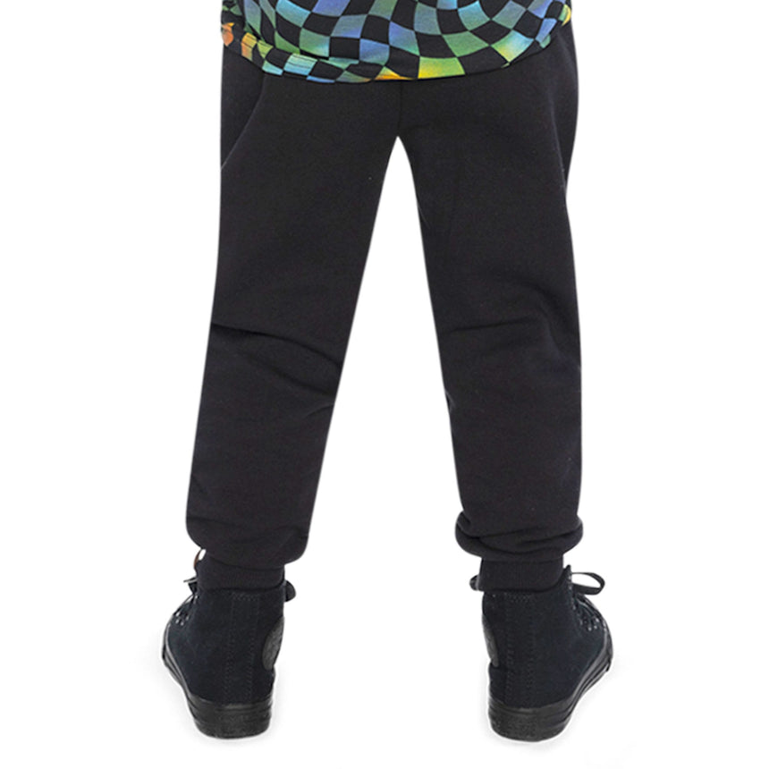 Pantalon Ouaté Boys 3-6ans-Deux par Deux-2X2-J20U21-999B-CLÉMENT