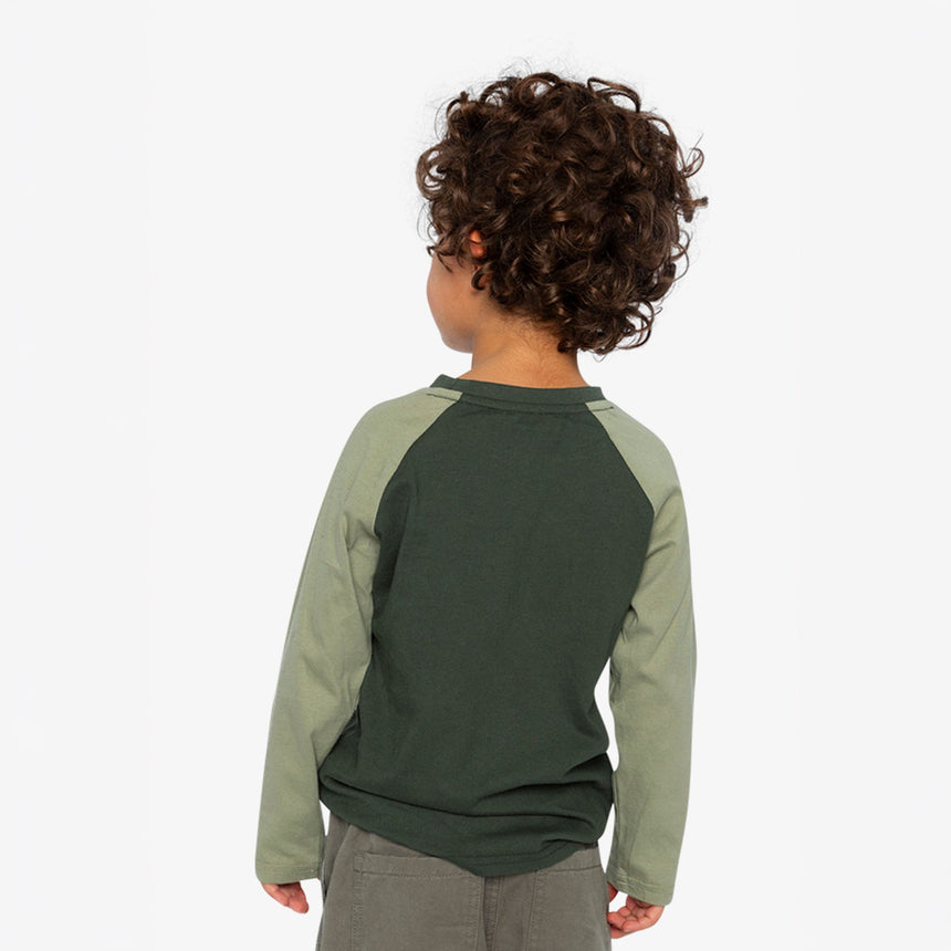 T-shirt Raglan Boys 7-10ans-Deux par Deux-2X2-J20U69-3014C-CLÉMENT