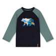 T-shirt Ours Boys 7-10ans-Deux par Deux-Marine-7-2X2-J20U69-4810C-CLÉMENT