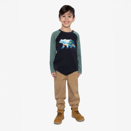 T-shirt Ours Boys 7-10ans-Deux par Deux-2X2-J20U69-4810C-CLÉMENT