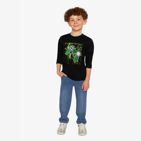 T-shirt Jeux Video Boys 3-6ans-Deux par Deux-2X2-J20U71-999B-CLÉMENT