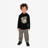 Tshirt Capuchon Dinos Boys7-10ans-Deux par Deux-2X2-J20U75-999C-CLÉMENT