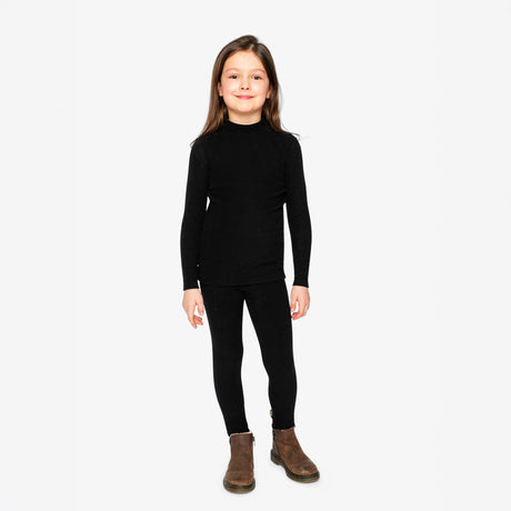 Legging Rib Essentiels 7-10ans-Deux par Deux-2X2-J20YG60-999C-CLÉMENT