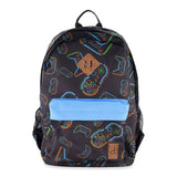 Sac À Dos Jeux Video-Deux par Deux-Noir-2-6X ans-2X2-J20ZSD-090-CLÉMENT