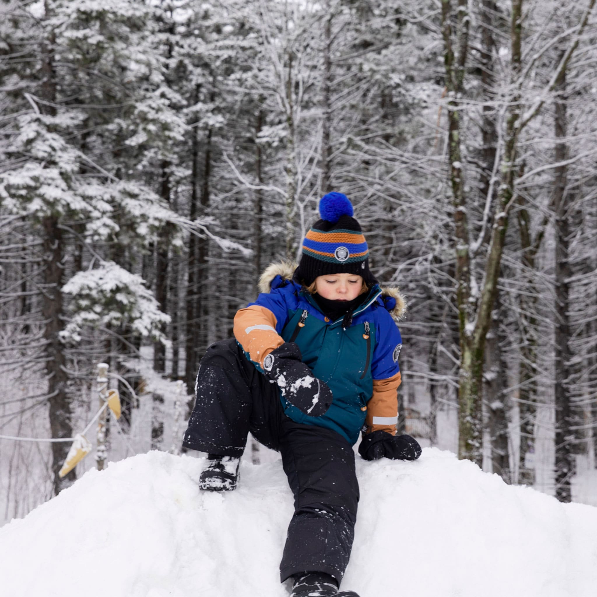 Colorblock Snowsuits 7-12 – CLÉMENT