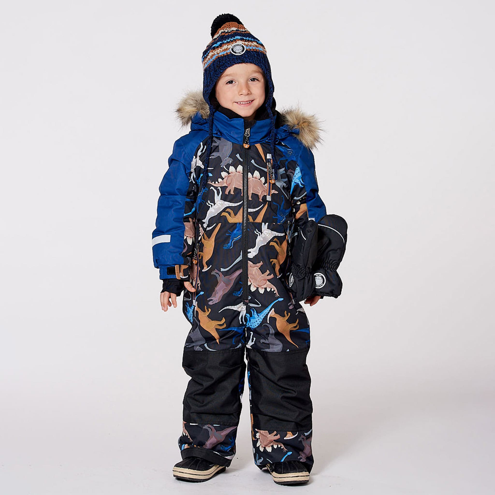 Habit de Neige Une Pièce Dinos 2-6ans - Deux par Deux – CLÉMENT