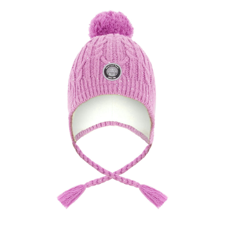 Violet Knit Hat 2-12