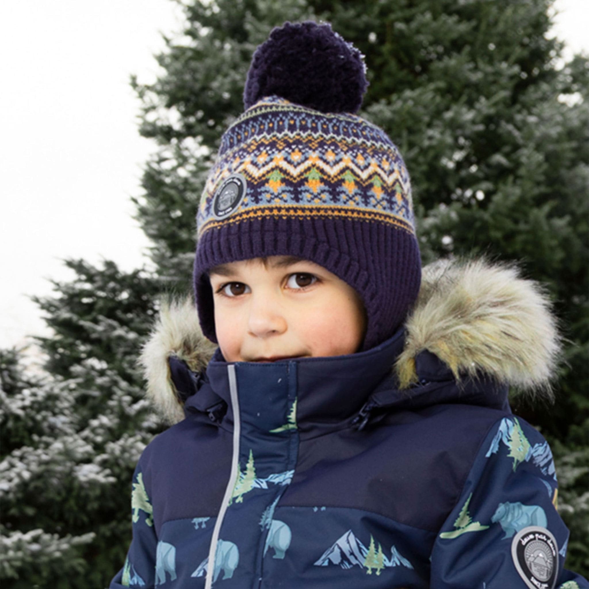 Tuque Tricot Peruvienne 2-14ans - Deux par Deux – CLÉMENT